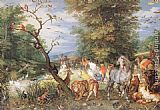The Animals Entering the Ark by Jan the elder Brueghel